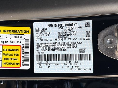 Used 2026 Ford Bronco Sport Big Bend AWD/4WD image 34