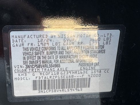 Used 2024 Nissan Kicks S image 34