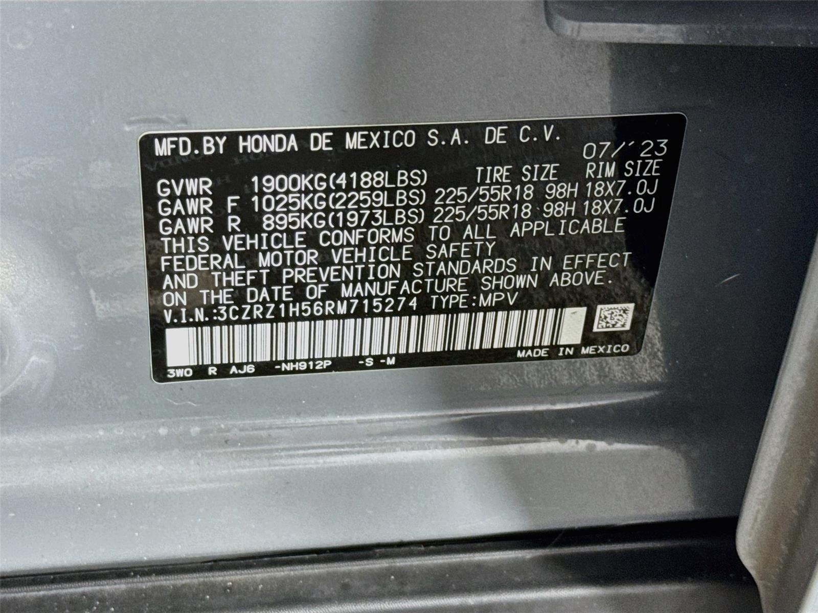 Used 2024 Honda HR-V Sport image 31