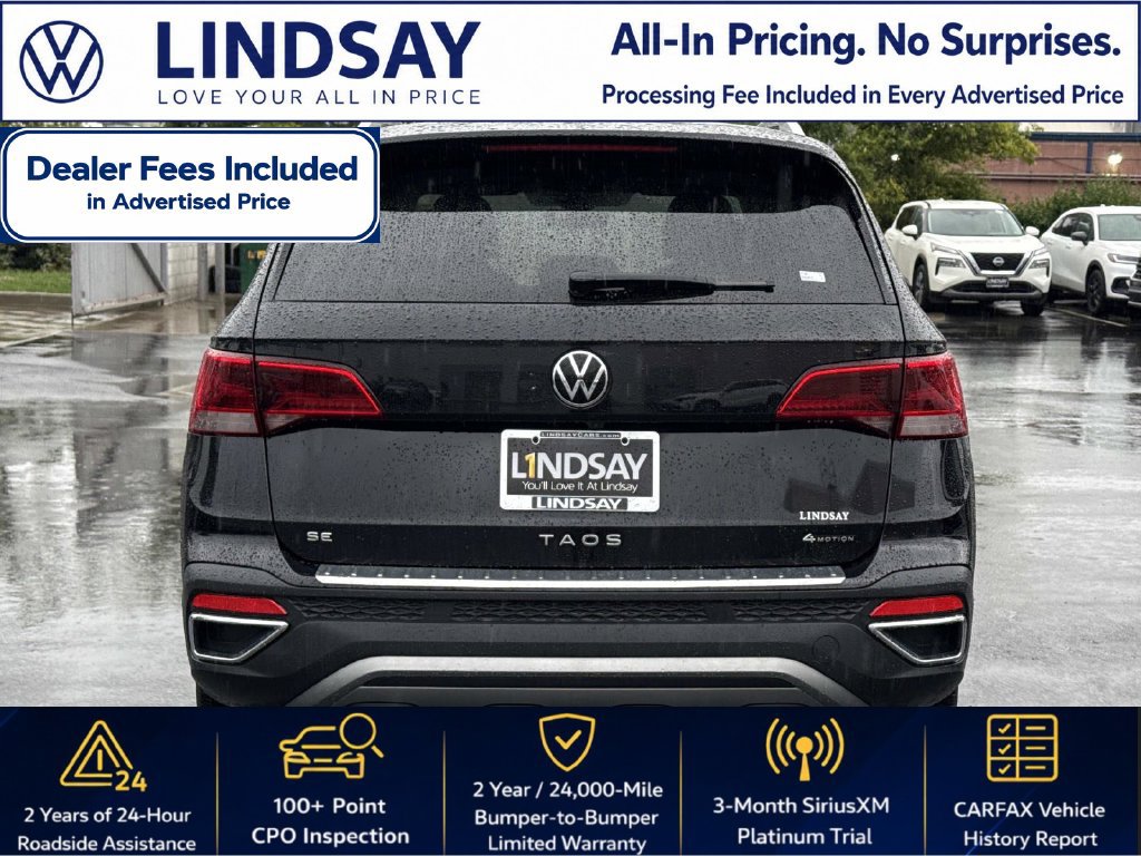Used 2023 Volkswagen Taos SE w/ Panoramic Sunroof Package AWD/4WD image 4