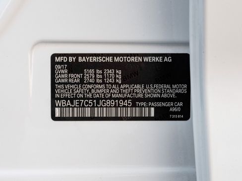 Used 2018 BMW 540i xDrive image 66