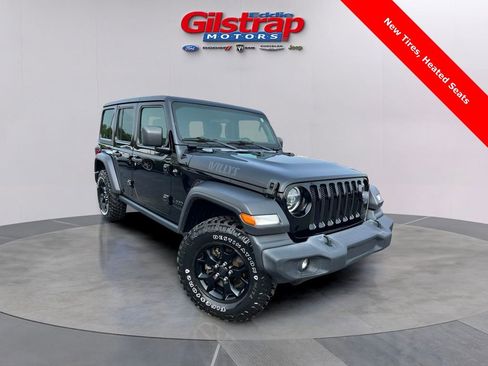 Used 2020 Jeep Wrangler Unlimited Willys image 1