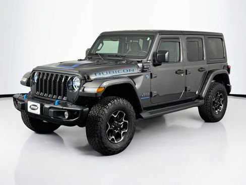 Used 2023 Jeep Wrangler Unlimited Rubicon 4xe w/ Steel Bumper Group AWD/4WD image 6