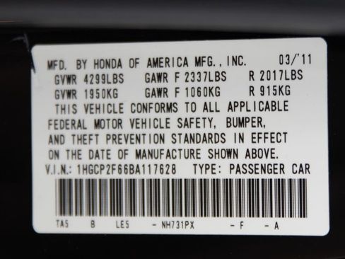 Used 2011 Honda Accord SE image 23
