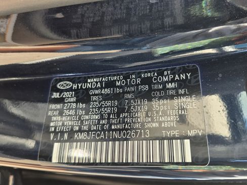 Certified 2022 Hyundai Tucson SEL AWD/4WD image 33