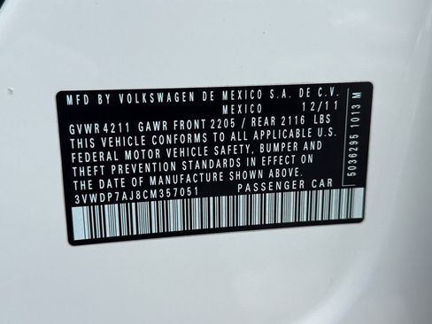 Used 2012 Volkswagen Jetta SE image 29