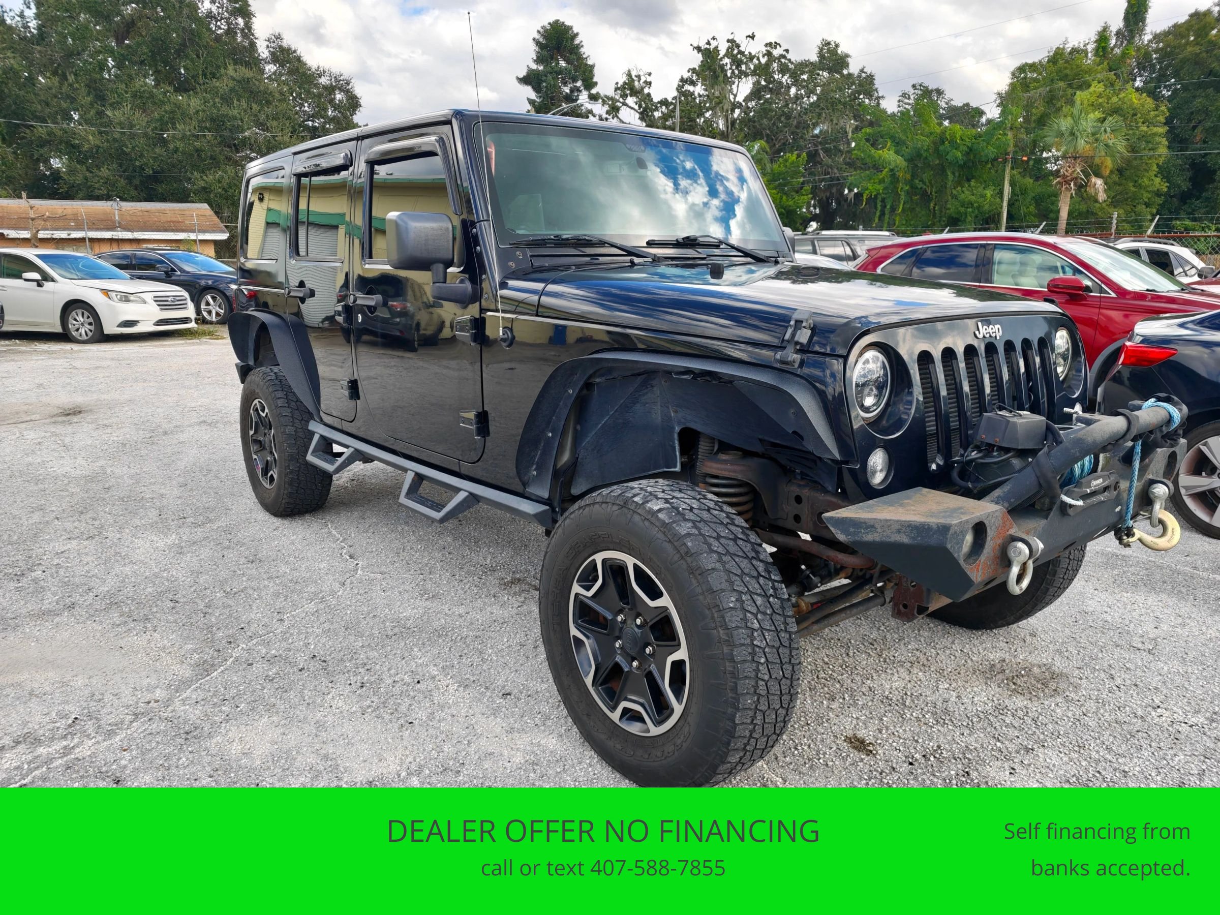Used 2015 Jeep Wrangler Unlimited Sport w/ Quick Order Package 24S AWD/4WD image 7