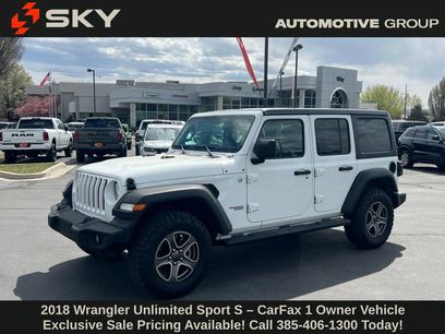 Used 2018 Jeep Wrangler Unlimited Sport S