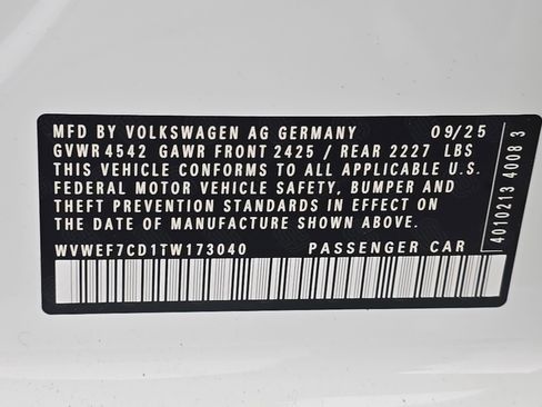 New 2026 Volkswagen Golf w/ Euro Style Package image 34