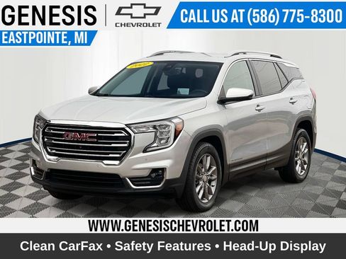 Used 2022 GMC Terrain SLT w/ Tech Package FWD image 1