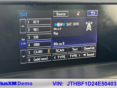 Used 2014 Lexus IS 250 w/ Navigation Package RWD image 32