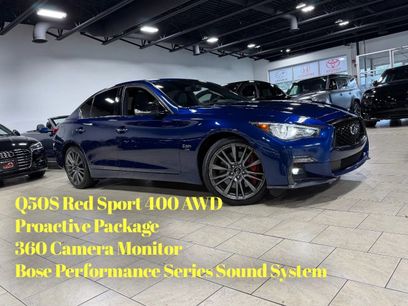 Used 2020 INFINITI Q50 Red Sport 400
