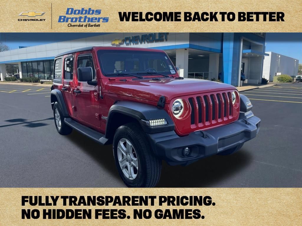 Used 2021 Jeep Wrangler Unlimited Sport AWD/4WD 360° Tour