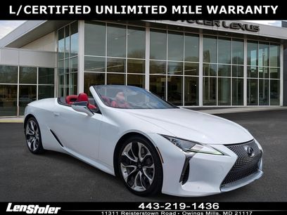 Certified 2021 Lexus LC 500 Convertible w/ Touring Package