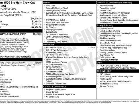 New 2026 RAM 1500 Big Horn image 42