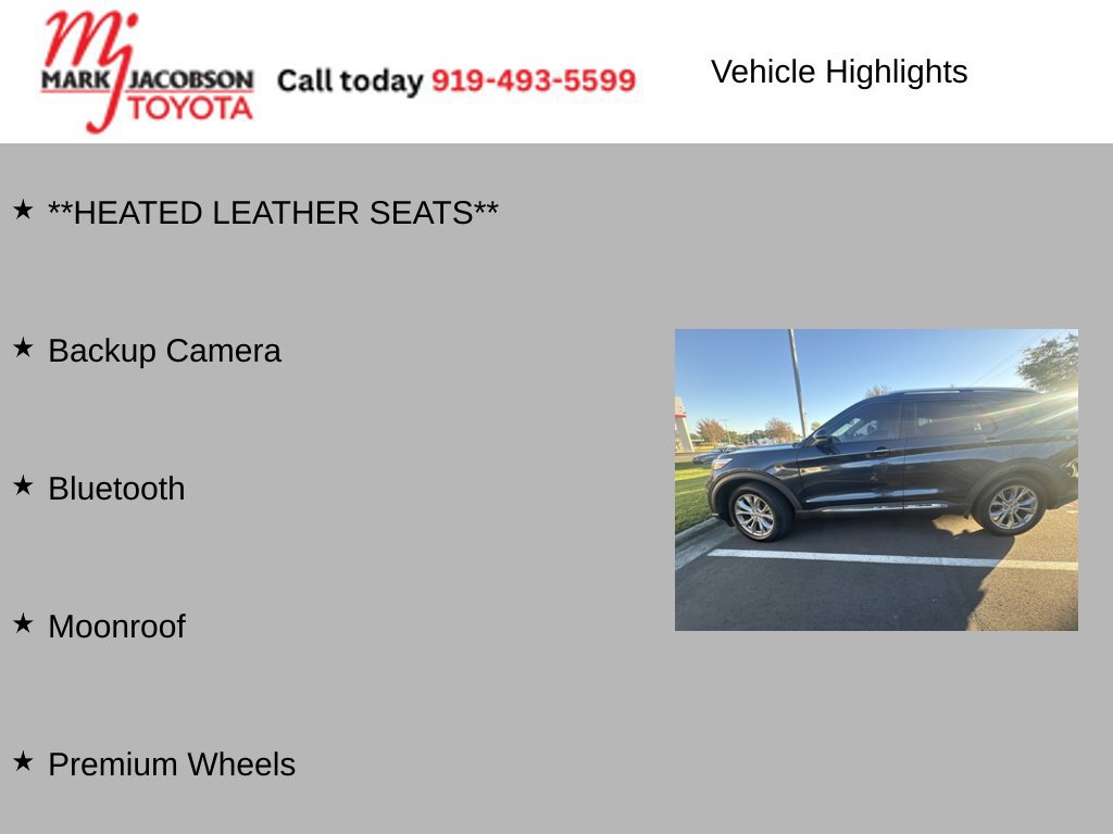 Used 2022 Ford Explorer Limited w/ Equipment Group 301A RWD image 6