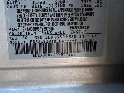 Used 2023 Nissan Sentra S image 16