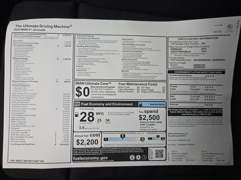 New 2026 BMW X1 xDrive28i w/ M Sport Package image 21