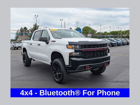 Used 2021 Chevrolet Silverado 1500 Custom Trail Boss w/ Safety Confidence Package AWD/4WD image 1