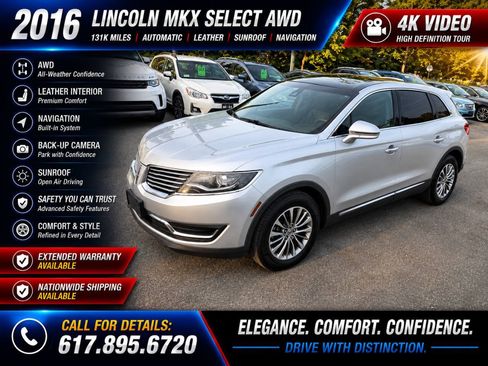 Used 2016 Lincoln MKX Select w/ Select Plus Package AWD/4WD image 1