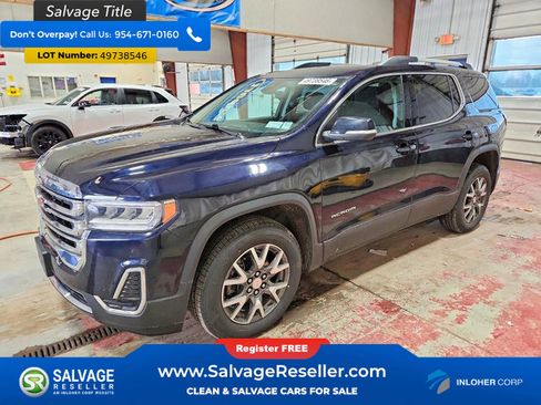 Used 2021 GMC Acadia SLE w/ Driver Convenience Package AWD/4WD image 1
