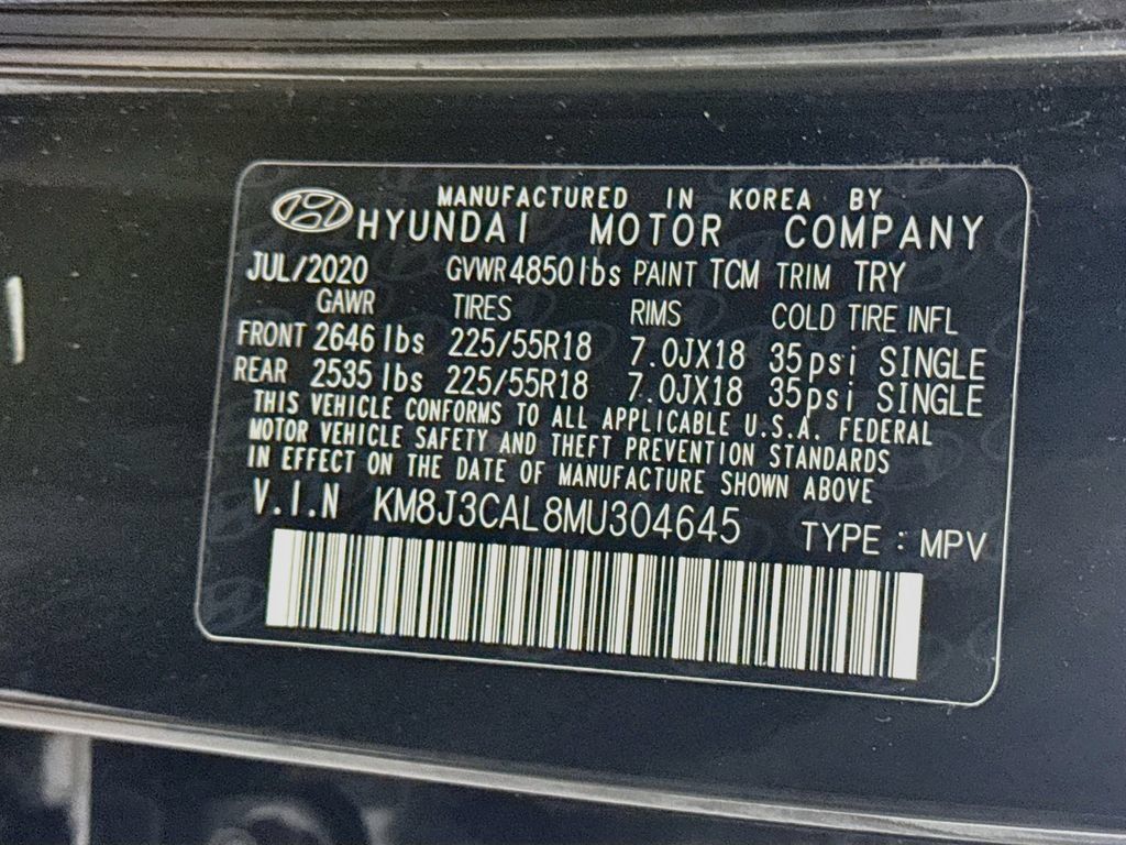 Used 2021 Hyundai Tucson SEL w/ Cargo Package AWD/4WD image 35