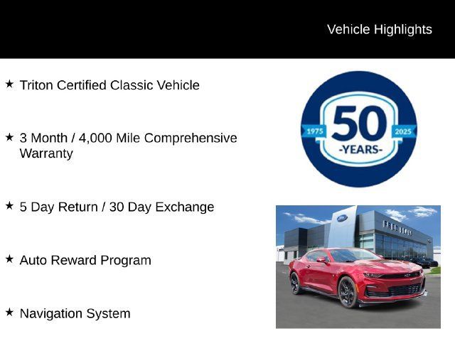 Used 2022 Chevrolet Camaro SS RWD image 6