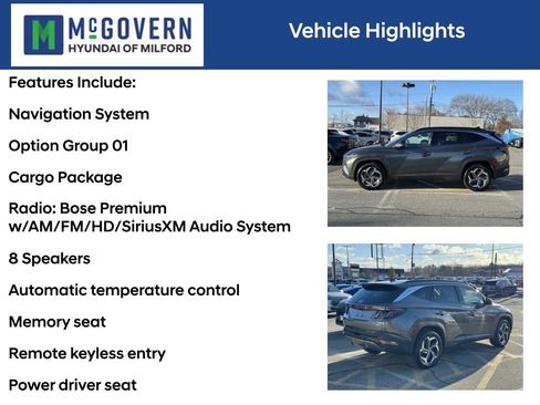 Used 2023 Hyundai Tucson Limited w/ Cargo Package image 4