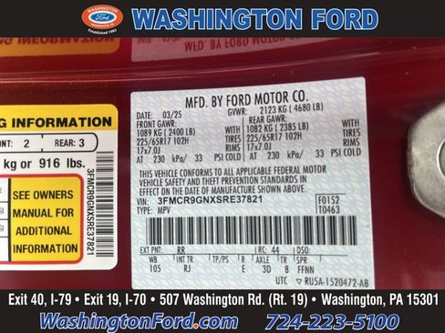 New 2025 Ford Bronco Sport Heritage w/ Convenience Package image 46