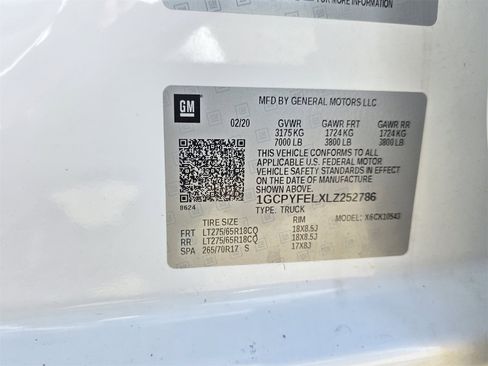 Certified 2020 Chevrolet Silverado 1500 LT Trail Boss image 33