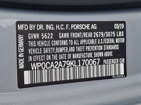 Used 2019 Porsche Panamera 4 AWD/4WD image 30