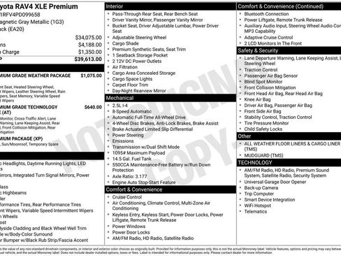 Used 2023 Toyota RAV4 XLE Premium AWD/4WD image 6