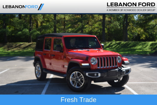 Used 2020 Jeep Wrangler Unlimited Sahara AWD/4WD image 1