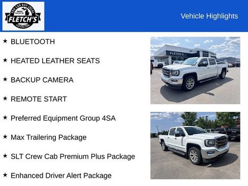 Used 2018 GMC Sierra 1500 SLT AWD/4WD image 2