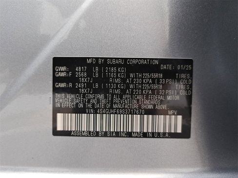 Certified 2025 Subaru Crosstrek 2.5i Sport image 35