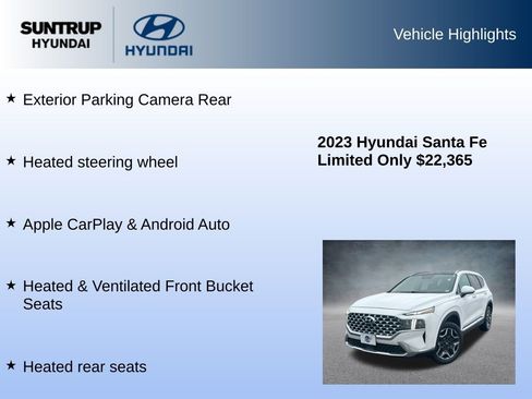 Used 2023 Hyundai Santa Fe Limited image 16