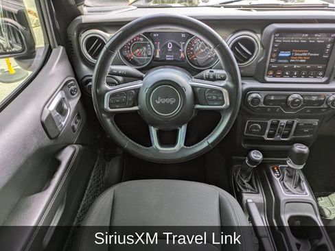 Used 2021 Jeep Wrangler Unlimited Sahara w/ Uconnect 4C Nav & Sound Group AWD/4WD image 17