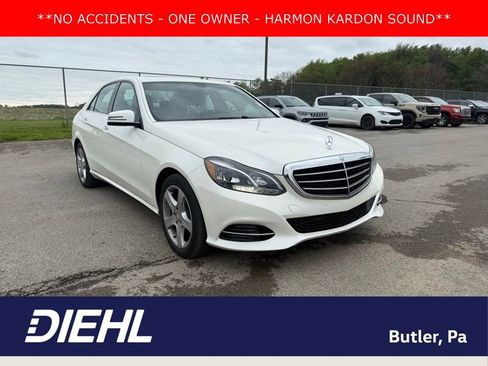 Used 2016 Mercedes-Benz E 350 4MATIC Sedan image 1