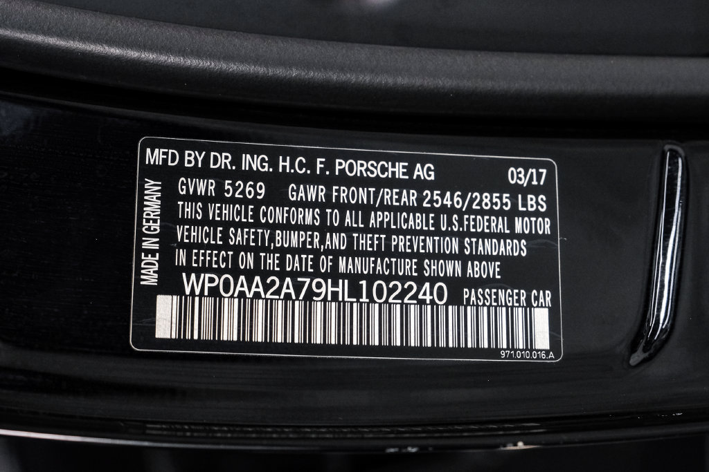 Used 2017 Porsche Panamera 4 AWD/4WD image 69