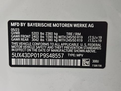 Certified 2023 BMW X3 sDrive30i w/ Convenience Package RWD image 34