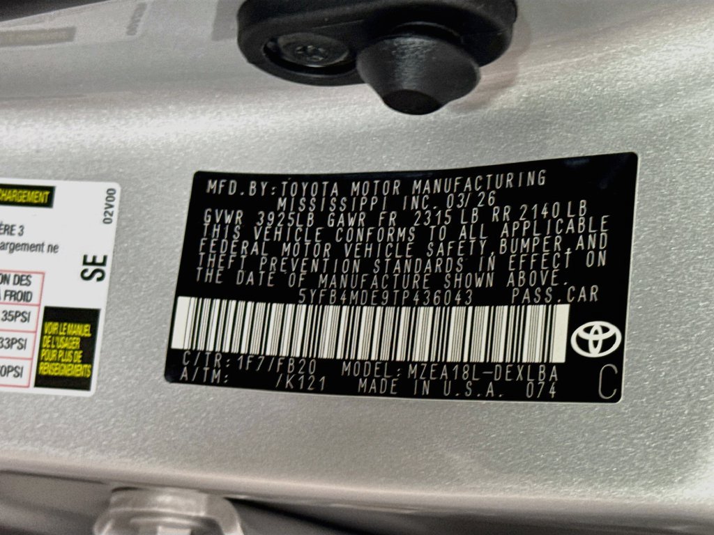 Certified 2026 Toyota Corolla LE w/ LE Premium Package FWD image 33