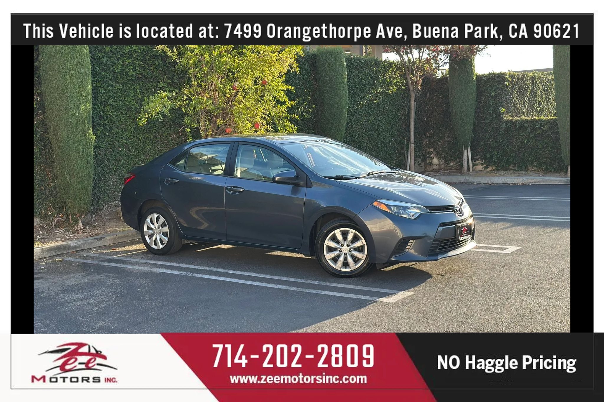 Used 2015 Toyota Corolla LE FWD image 2