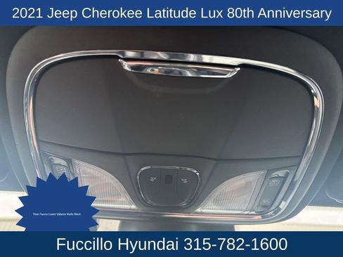 Used 2021 Jeep Cherokee Latitude Lux 80th Anniv w/ Quick Order Package 26U 80TH AWD/4WD image 25