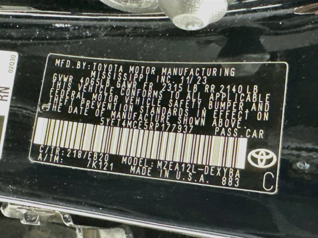 Used 2024 Toyota Corolla XSE FWD image 36