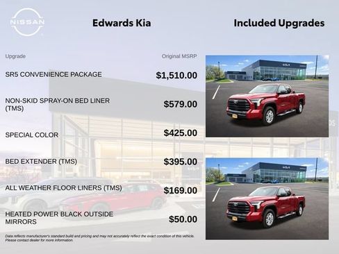 Used 2022 Toyota Tundra SR5 w/ SR5 Convenience Package AWD/4WD image 7