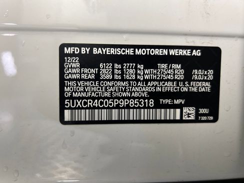 Certified 2023 BMW X5 sDrive40i w/ M Sport Package image 21