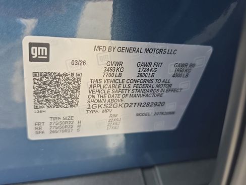 New 2026 GMC Yukon XL Elevation w/ Elevation Premium Package AWD/4WD image 20