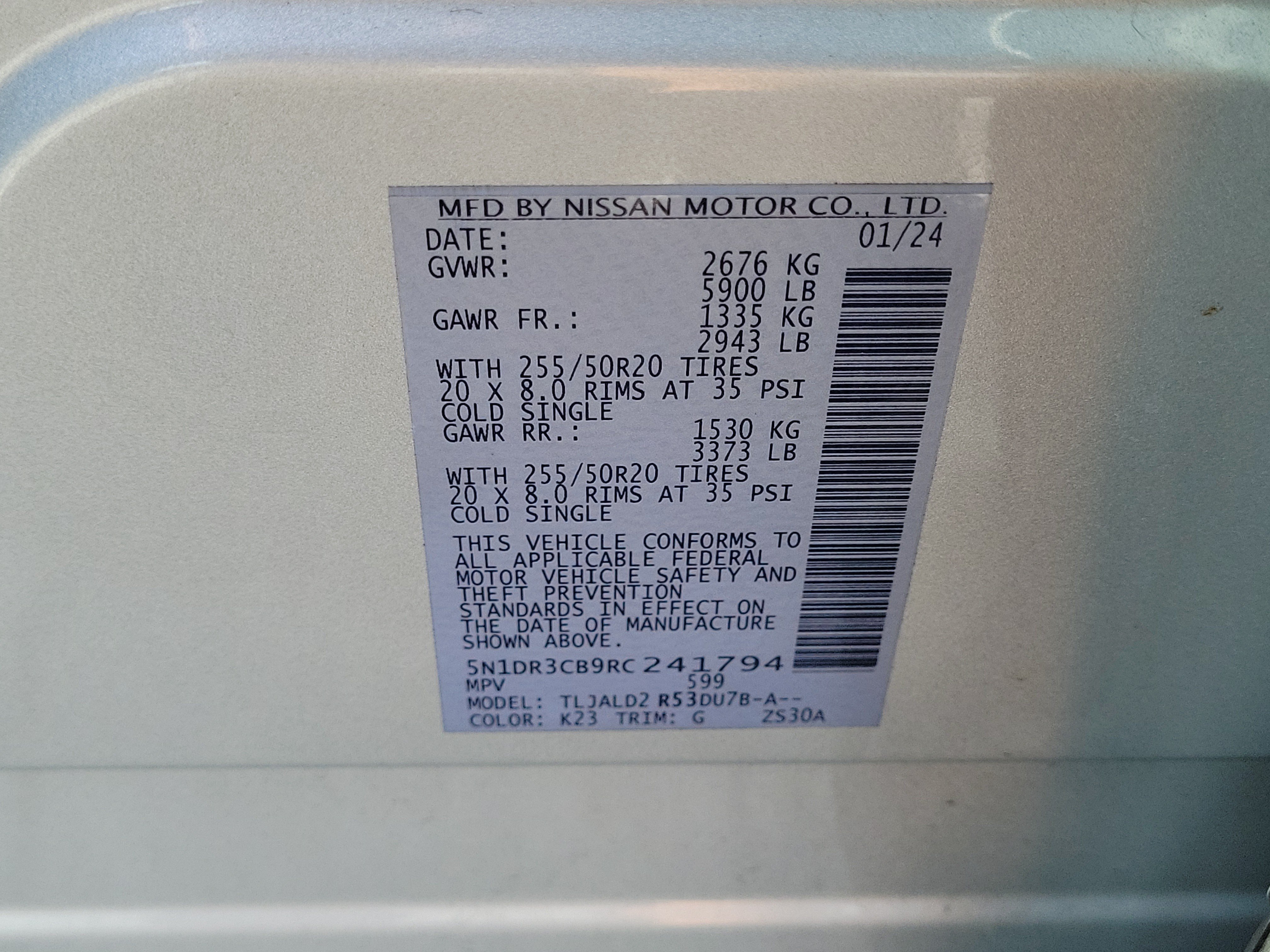 Certified 2024 Nissan Pathfinder SL w/ SL Premium Package FWD image 28