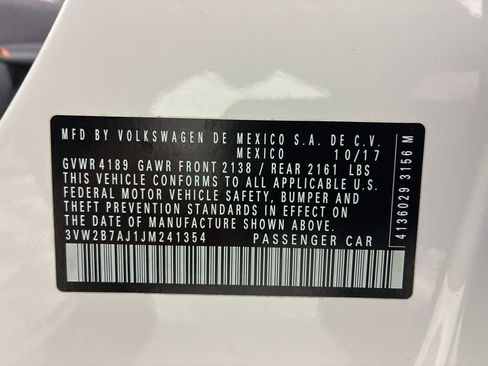 Used 2018 Volkswagen Jetta S w/ Cold Weather Package image 5