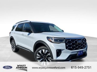 New 2026 Ford Explorer Platinum